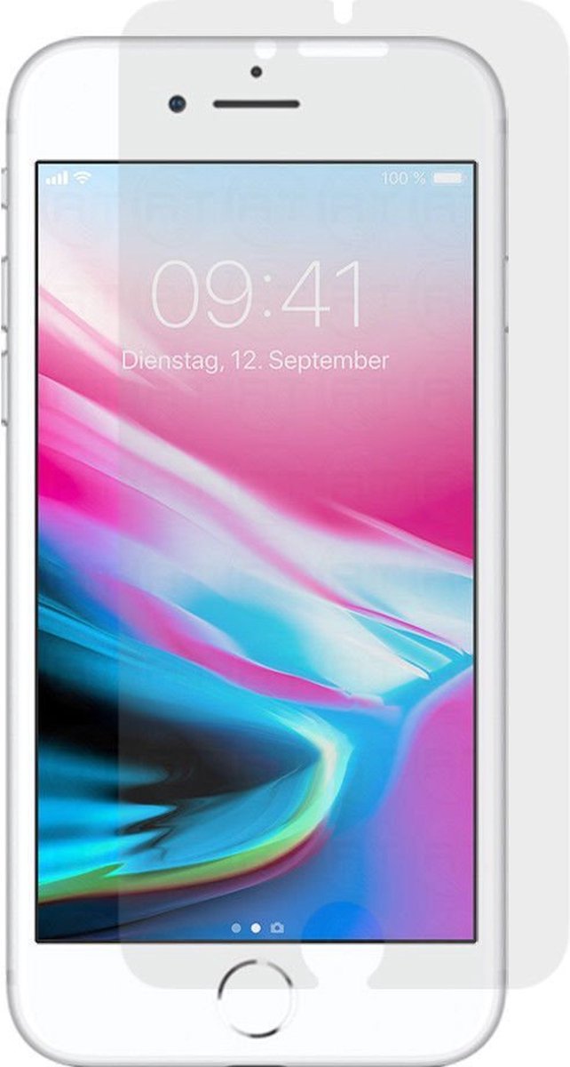 LuxeBass Screenprotector geschikt voor iPhone SE (2020) - glas scherm - bescherming