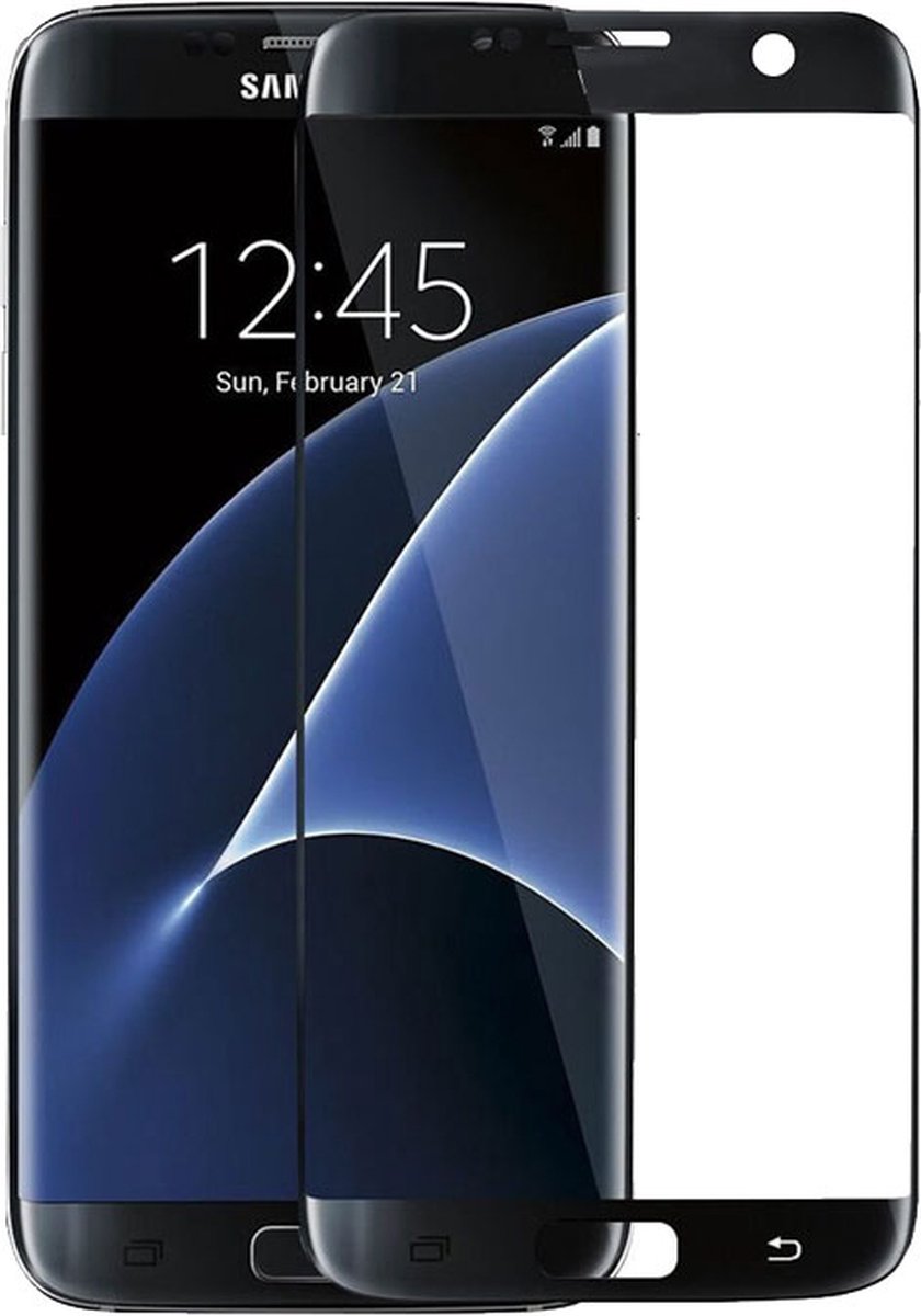 LuxeBass Screenprotector geschikt voor Samsung Galaxy S7 Edge - glas scherm - bescherming