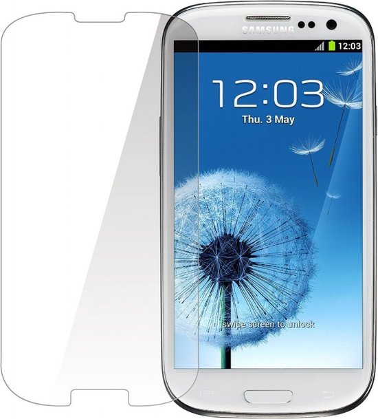 LuxeBass Screenprotector geschikt voor Samsung Galaxy S3 - glas scherm - bescherming