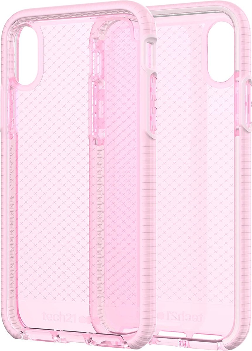 Tech21 Evocheck - Backcover iPhone XS Max - Roze