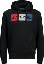 Jack & Jones Hoodie Play zwart (Maat: 6XL)