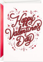 Hoop dat je hart is gelukkig vandaag Valentijnsdag kaart van Hallmark  - Valentijn cadeautje