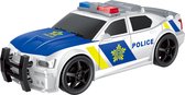 Luna Politieauto City Rescue Junior 1,5v Frictie 1:20 Wit/blauw