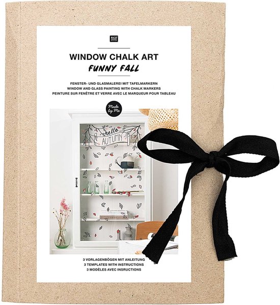 Window Chalk Art Templates 3delig Funny Fall FSC Mix