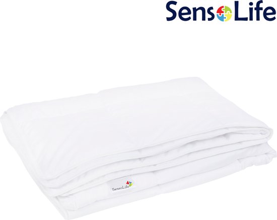 SensoLife Verzwaringsdeken CLASSIC - 5 kg - 140 x 200cm - 100% katoen - Weighted blanket