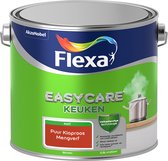 Flexa Easycare Muurverf - Keuken - Mat - Mengkleur - Puur Klaproos - 2,5 liter