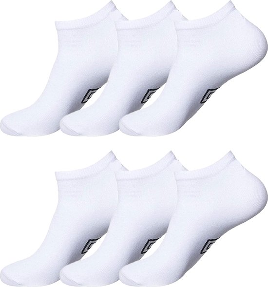 Umbro sneakersokken - enkelsokken - 6 paar - sokken dames en heren - unisex