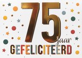 Kaart - Daisy - 75 jaar gefeliciteerd - DSY033