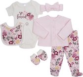 Soft Touch - Baby Outfit - 6-delig - Maat 0-3 mnd