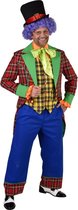 Magic Design Kostuum Clown Heren Polyester 3-delig Maat Xxl
