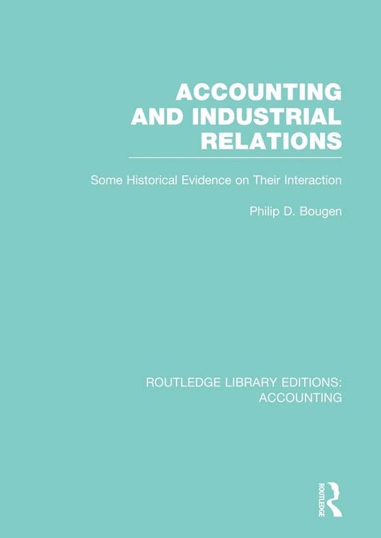 Accounting & Industrial Relations - cover