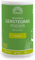 Mattisson - Biologische Gerstegras Poeder - Barley Grass 125 Gram