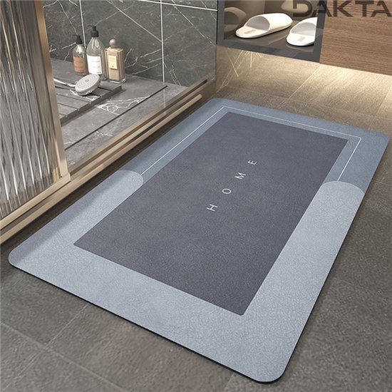 Dai Lufei Antislip Badmat Superabsorberend Diatomiet Microvezel Sneldrogend Zachte Douchemat Donkergroen 60 90 663121530