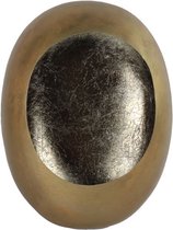 Non-branded Waxinelichthouder Eggy 34,5 Cm Staal Antiek/goud