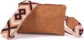 Camel New Amsterdam schoudertasje crossbody