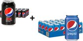 Pepsi Regular + Pepsi Max Voordeel pakket 48 x 330 ml