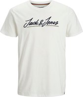 Jack & Jones T-shirt Orton Cloud Dancer (Maat: 3XL)