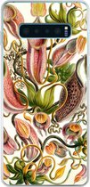 Geschikt voor Samsung Galaxy S10 Lite hoesje - Nepenthaceae - Kunst - Bloemen - Siliconen Telefoonhoesje
