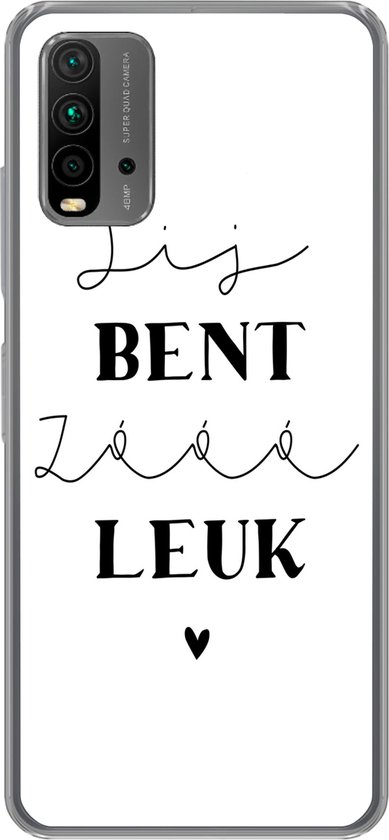 Coque Xiaomi Redmi 9T - Ami - Tu es si gentil - Énonciations - Citations - Coque de téléphone en Siliconen