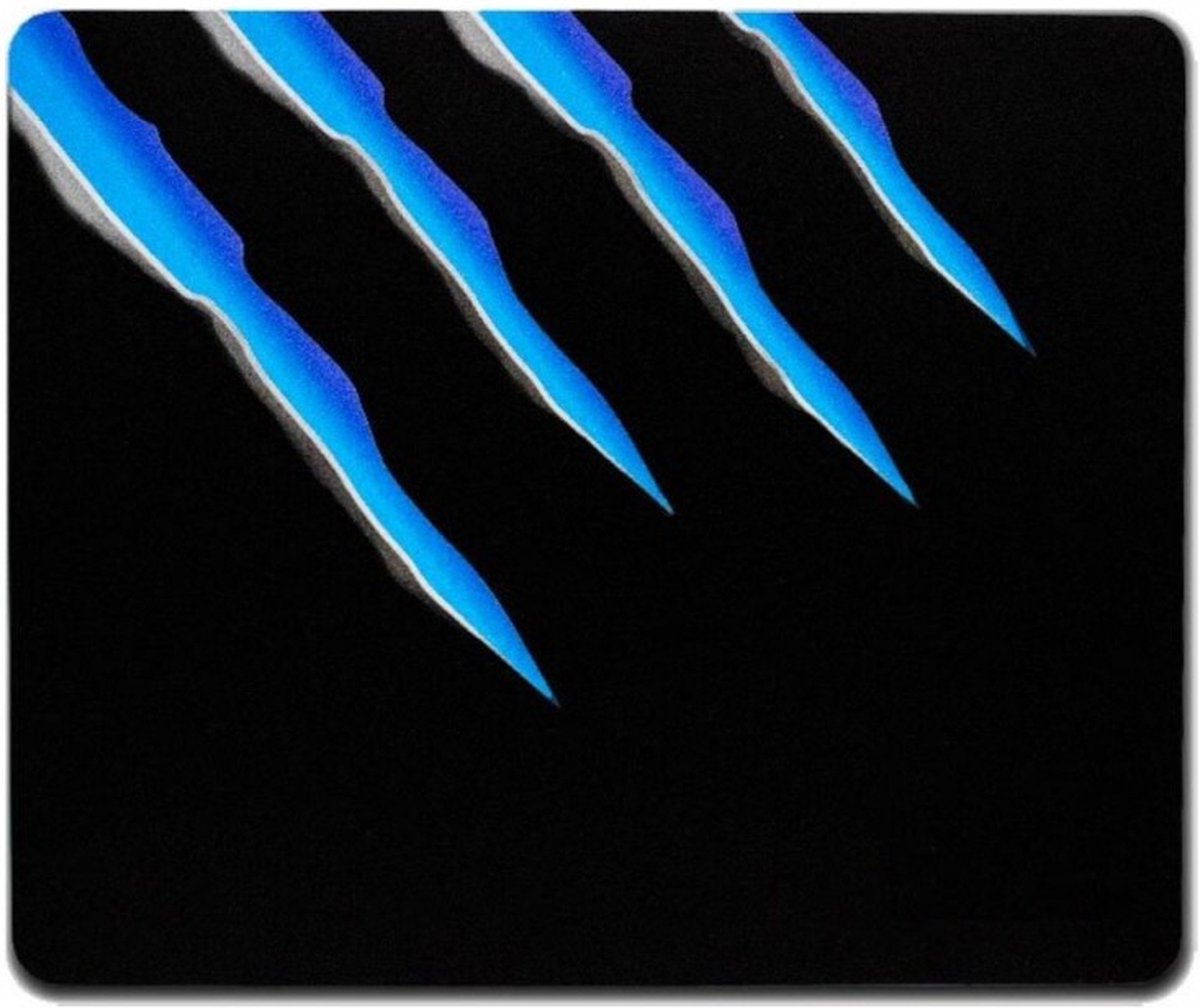 Muismat - Mouse Pad - 24 x 20 cm - Blauw