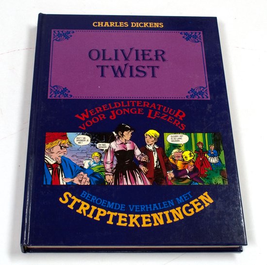 Olivier Twist - Charles Dickens - Beroemde Verhalen met Stri ... - cover