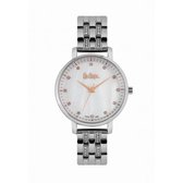 Lee Cooper LC06627.320 - Horloge - Analoog - Dames - Vrouwen - stalen band - Zilverkleurig