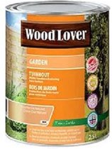 Wood Lover Garden - Matte Beschermingsbeits voor tuinhout - 745 Lichte Eik naturel - 2.50 L