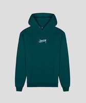 JORCUSTOM JRCSTM Slim Fit Hoodie - Turquoise - Volwassenen - Maat L