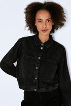Noisy may Jas Nmspidey Ls Crop Dnm Jacket Bi064bl 27019672 Black Dames Maat - S