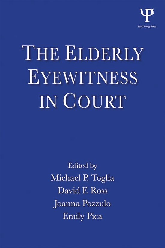 The Elderly Eyewitness in Court - cover