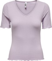 JdY JDYFRANSISKA S/S SOLID TOP JRS NOOS Dames Top - Maat XS