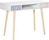 Mijn Werkkamer Kinderbureau - 6 to 10 Jaar - Kindertafel - Scandinavisch Design - 100X50