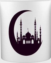 Akyol - Ramadan Mok met opdruk - Ramadan decoratie - moslims - geloof - 350 ML inhoud