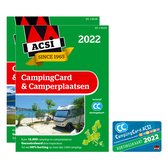 Omslag ACSI Campinggids  -   CampingCard & Camperplaatsen 2022