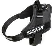 Julius-K9 IDC®Powertuig met veiligheidssluiting, 2XL - maat 3, zwart