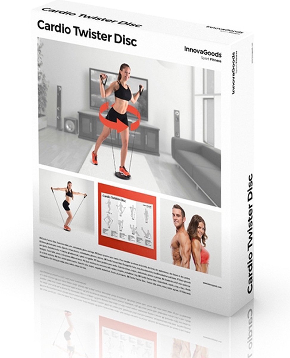 CARDIO TWISTER DISC : Disque Rotatif pour Exercices Cardio