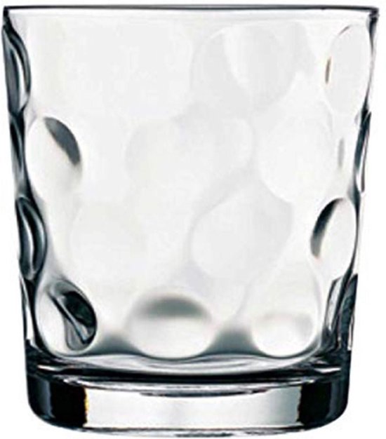 Pasabahce Space Whiskeyglazen Tumbler set van 6 | 255 ml Ø6.6 cm | Transparant