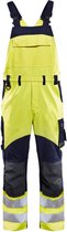 Blaklader Multinorm bretelbroek Inherent 2889-1512 - High Vis Geel/Marineblauw - C64