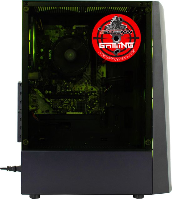 ScreenON - AMD R3 2200G Game PC (Geschikt voor Fortnite) - Gaming Computer