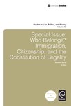 Studies in Law, Politics, and Society 60 - Special Issue: Who Belongs?