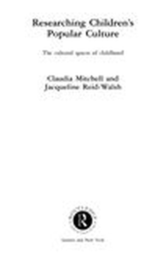 Media, Education and Culture - Researching Children's Popula ... - cover