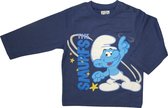 De Smurfen Jongens Longsleeve - Blauw - T-shirt met lange mouwen - Maat 80