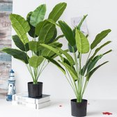 Cooper Group® Kunstmatige plant - Kunstplant - Sier plant - Decoratie - Voor binnen en buiten - 82 cm - nep plant