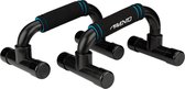 Avento Push-up Grips - Zwart/Blauw