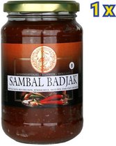 Koningsvogel - Sambal Badjak - 375g - per 1x pot verkrijgbaar