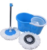 Mopset - Vloerwisser- 7L - Dweilset Compleet - Met Extra Microfiber Mop