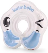 Swimbobo - Baby float – Zwemband baby – Zwemring baby - Zwemtrainer - Nekring Baby - 4 tot 12 Maanden – Blauw