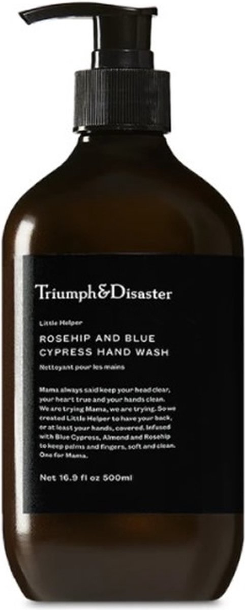Triumph & Disaster Little Helper Rosehip And Blue Cypress Hand Wash 500 Ml