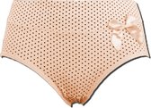 Dames slips Fine Woman 3 pack stippel beige XL