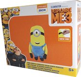 Despicable Me - Maak je eigen Minion (Carl) - Pluche Knuffel 21 cm | The Minions Plush Toy | Speelgoed voor kinderen jongens meisjes | Do It Yourself knuffelbeest | Creëer je eigen